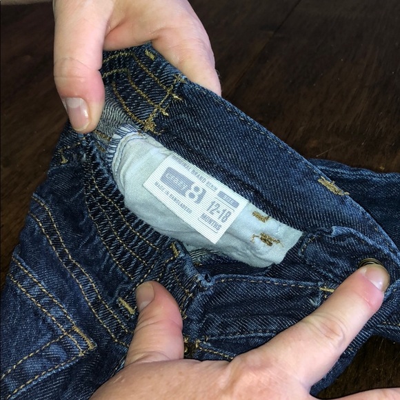 Crazy8 12-18mo jeans - Picture 3 of 3